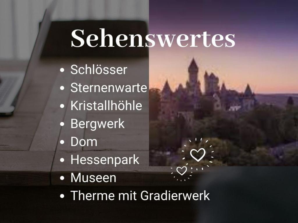 Kleine Einzigartige Ferienwohnung Auf Dem Bauernhof, Direkt In Der Natur Mit Blick Auf Schloss Braunfels Exterior photo